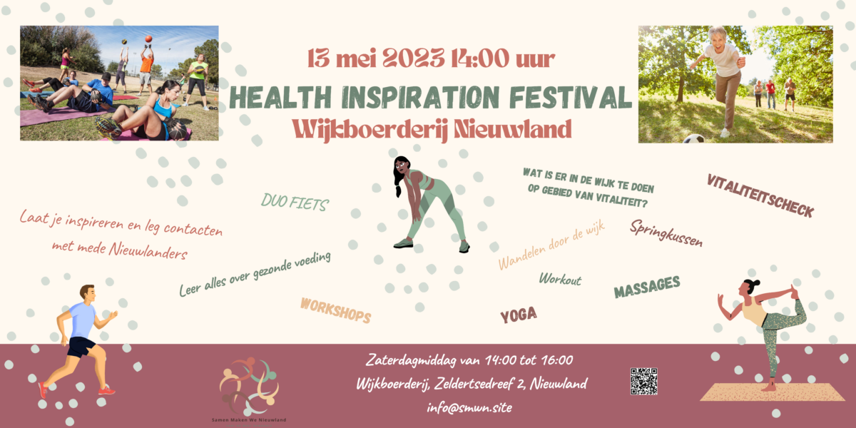 Health Inspiration Festival Nieuwland 2